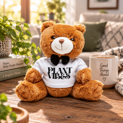 Plant Vibes Teddy Bear