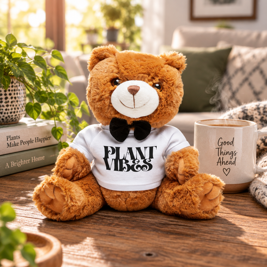 Plant Vibes Teddy Bear