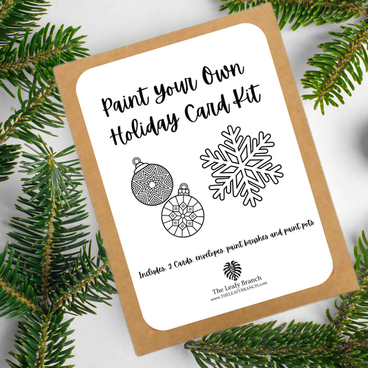 Paint Your Own Greeting Card Kit #4
