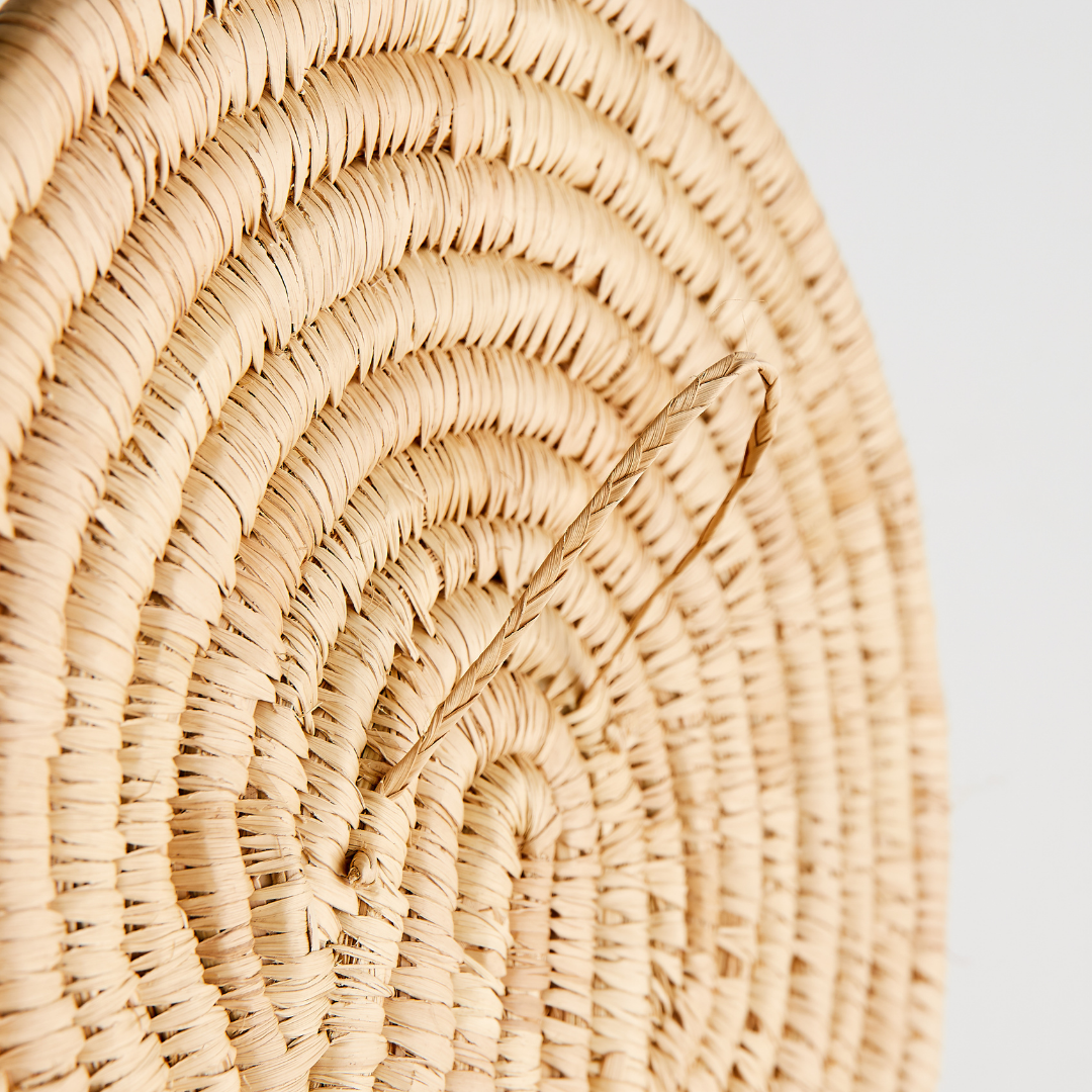 Maravi Natural Palm Leaves Woven Wall Art - The Leafy Branch