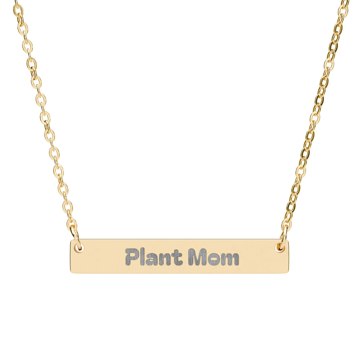 Plant Mama Bar Necklace