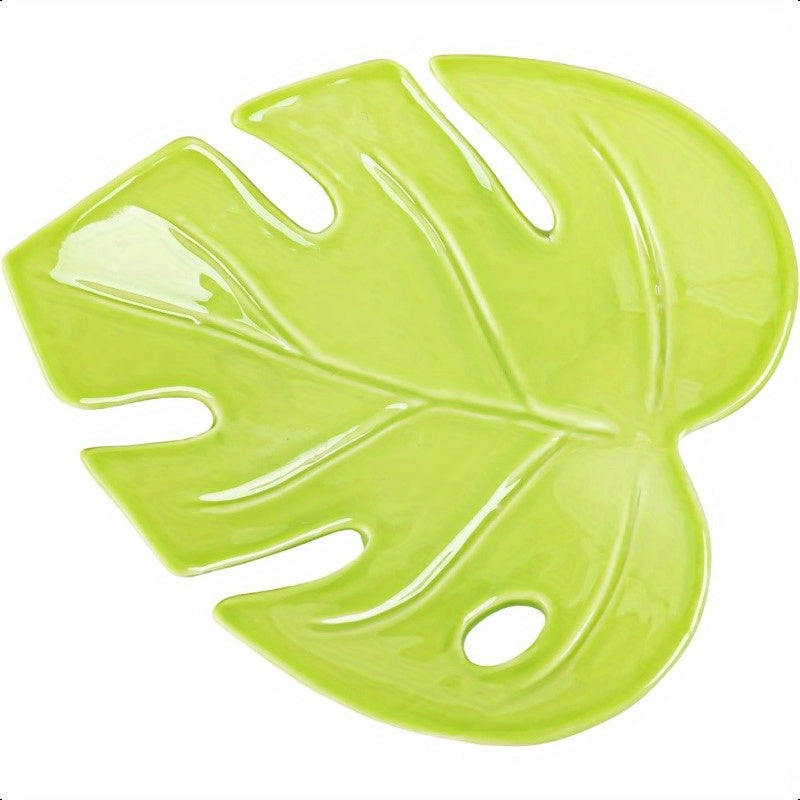 Ceramic Monstera Trinket Dish - The Leafy Branch