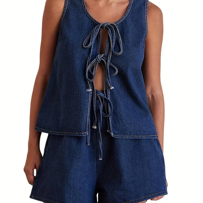 Valentina Denim Set
