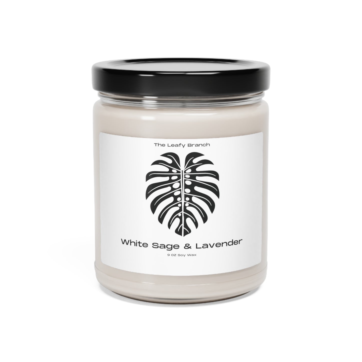 The Leafy Branch Candle Collection- White Sage & Lavender