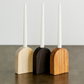 Arch Wooden Taper Candle Holder - The Leafy Branch