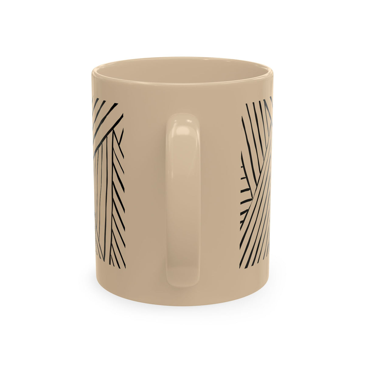 Geometric Tribal Pattern Ceramic Mug