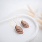Clay Earrings | Stacked Hoops | All Things Neutral Collection