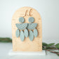Clay Earrings | Boho Dangles | Earth+Sky Collection