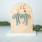 Clay Earrings | Bow Dangles | Earth+Sky Collection