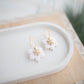 Clay Earrings | Snowflake Hoops | Jingle+Joy Collection