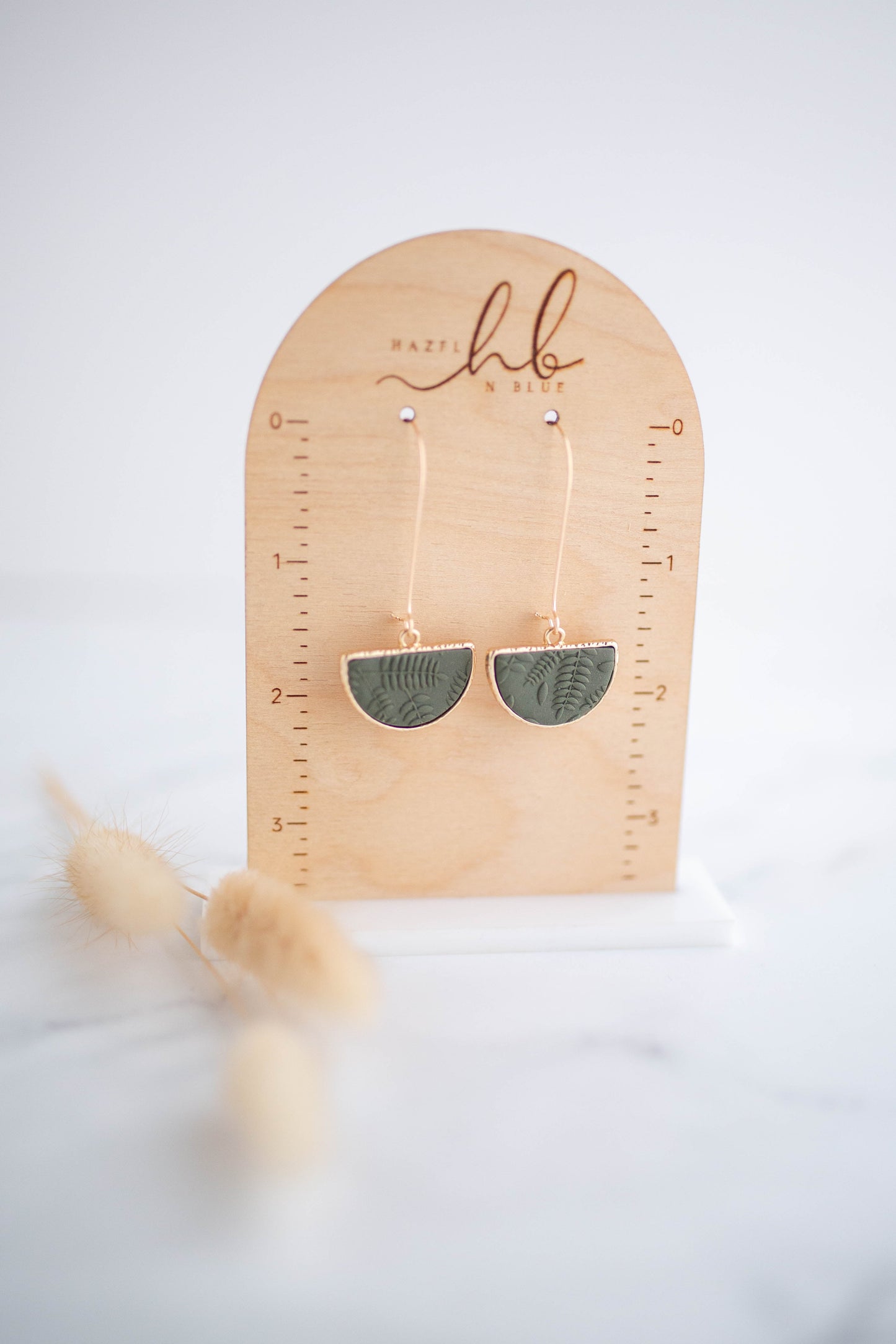 Clay Earrings | Botanica Longline Dangles | Botanica Collection