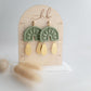 Clay earring | sage cowgirl dangles | Southwest Collection