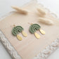 Clay earring | sage cowgirl dangles | Southwest Collection