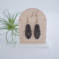 Clay Earrings | Feathers | Desert Collection