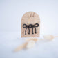 Clay Earrings | Latino Bow Hoops | Cozy Cowgirl Collection
