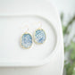 Clay Earrings | Flora Windows | Earth+Sky Collection