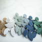 Clay Earrings | Boho Dangles | Earth+Sky Collection