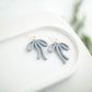 Clay Earrings | Bow Dangles | Earth+Sky Collection