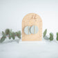 Clay Earrings | Simple Circle Hoops | Spring Fling Collection