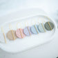 Clay Earrings | Simple Circle Hoops | Spring Fling Collection