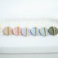 Clay Earrings | Mini Simple Circle Hoops | Spring Fling Collection