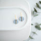 Clay Earrings | Mini Simple Circle Hoops | Spring Fling Collection