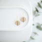 Clay Earrings | Mini Simple Circle Hoops | Spring Fling Collection
