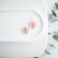 Clay Earrings | Mini Simple Circle Hoops | Spring Fling Collection