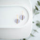 Clay Earrings | Mini Simple Circle Hoops | Spring Fling Collection