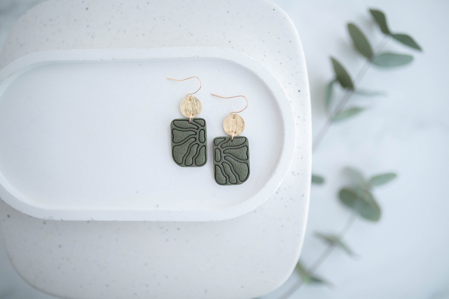 Clay Earrings | Spring Fling Flower Dangles | Spring Fling Collection