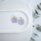 Clay Earrings | Flower Dangles | Spring Fling Collection