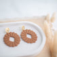 Clay Earrings | Concho Dangles | Cozy Cowgirl Collection