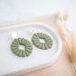 Clay Earrings | Concho Dangles | Cozy Cowgirl Collection