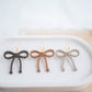Clay Earrings | Latino Bow Hoops | Cozy Cowgirl Collection
