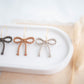 Clay Earrings | Latino Bow Hoops | Cozy Cowgirl Collection