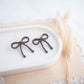 Clay Earrings | Latino Bow Hoops | Cozy Cowgirl Collection
