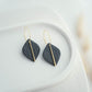 Clay Earrings | Fall Hoops | Autumn Vibes Collection