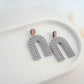 Clay Earrings | Boho Arch Dangles | Autumn Vibes Collection