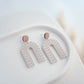 Clay Earrings | Boho Arch Dangles | Autumn Vibes Collection