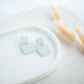 Clay Earrings | Happy Square Dangles | Happy Collection