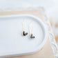 Clay Earrings | Mini Heart Drops | Sweetheart Collection