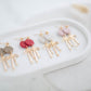Clay Earrings | Dainty Bow Dangles | Wild Love Collection