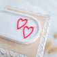 Clay Earrings | Heart Dangles | Sweetheart Collection