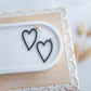 Clay Earrings | Heart Dangles | Sweetheart Collection