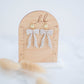 Clay Earrings | Bow Dangles| Wild Love Collection