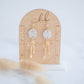 Clay Earrings | Dainty Bow Dangles | Wild Love Collection
