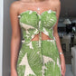 Sarni Monstera Dress - The Leafy Branch