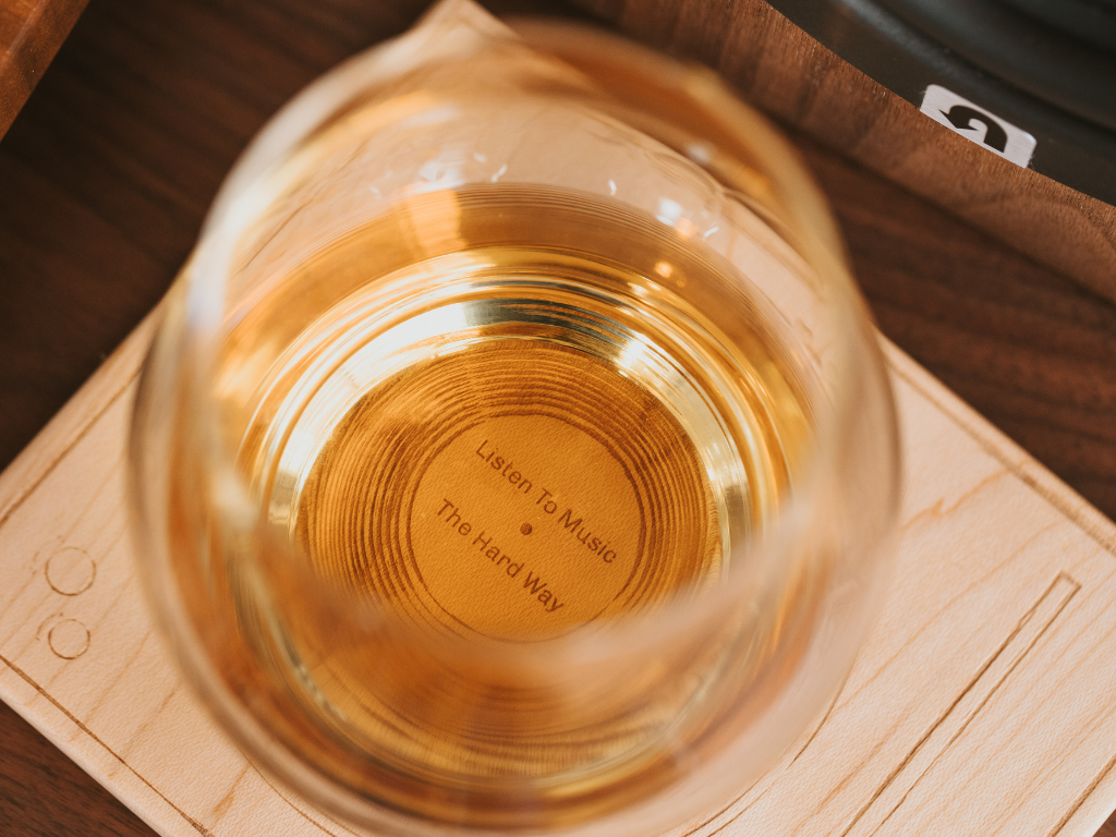 Turntable Coasters - The Leafy Branch