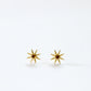 18K Gold Vermeil + Baltic Sea Amber || Sunshine Earrings 
