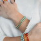 Aventurine Gemstone + 14K Gold Filled || Beaded Stretch Bracelets